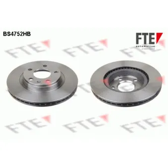 Jeu de 2 disques de frein avant FTE BS4752HB