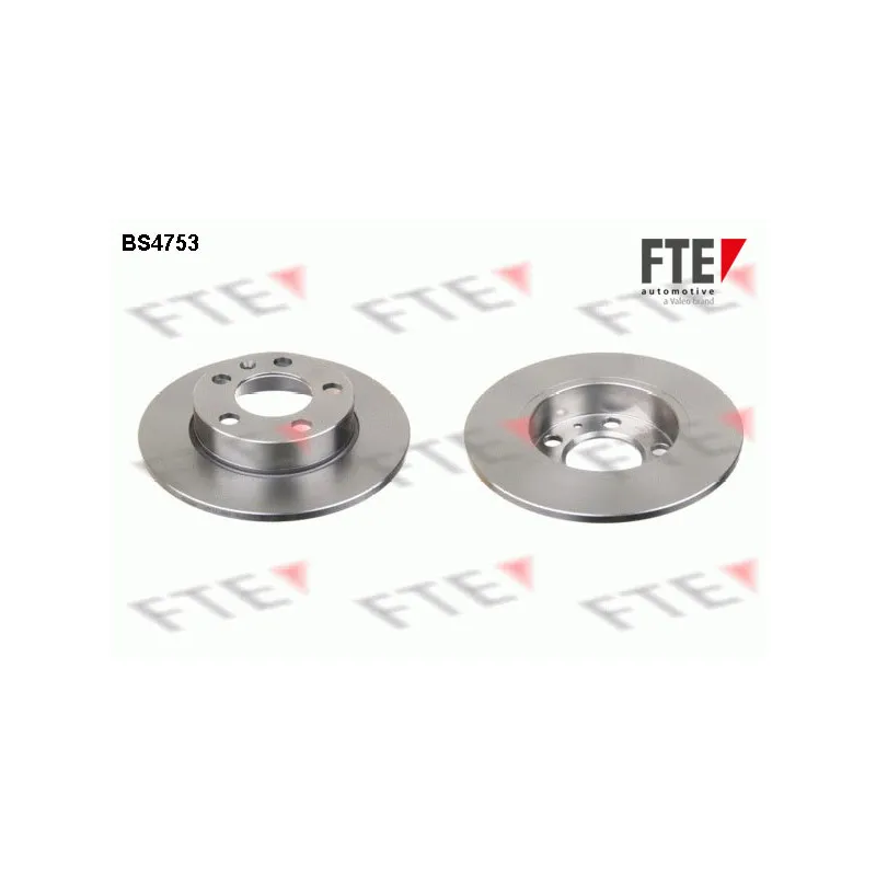 Jeu de 2 disques de frein arrière FTE BS4753
