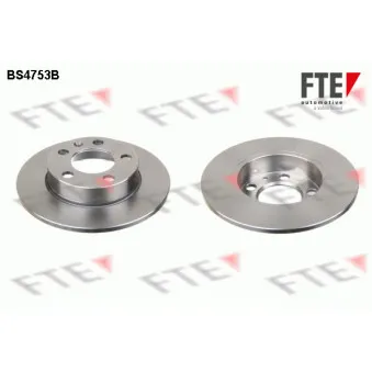 Jeu de 2 disques de frein arrière FTE BS4753B