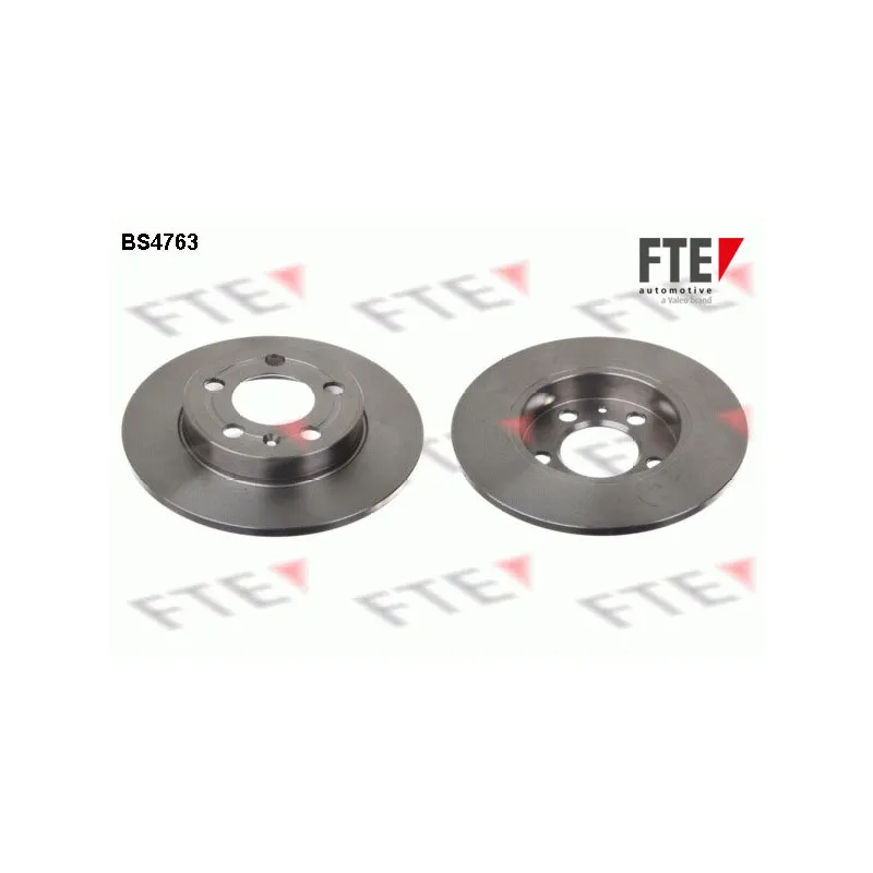 Jeu de 2 disques de frein arrière FTE BS4763