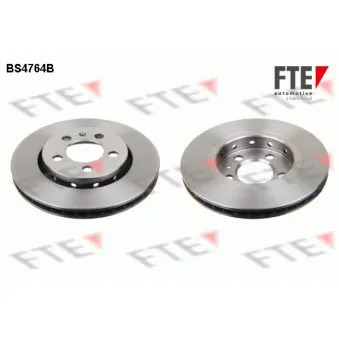 Jeu de 2 disques de frein arrière FTE BS4764B