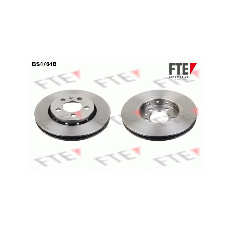 Jeu de 2 disques de frein arrière FTE BS4764B