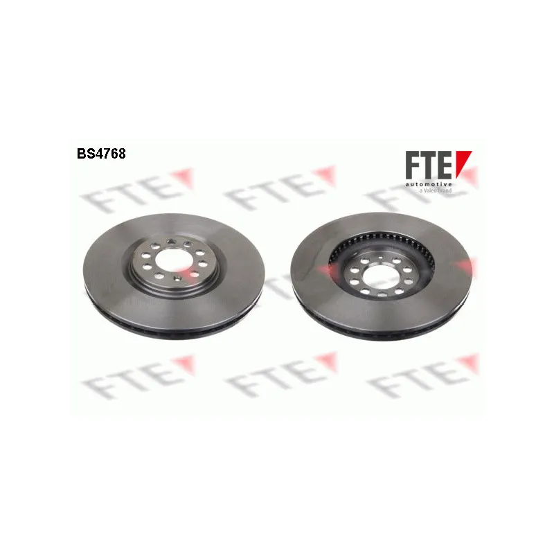 Jeu de 2 disques de frein avant FTE BS4768