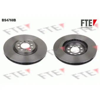 Jeu de 2 disques de frein avant FTE BS4768B