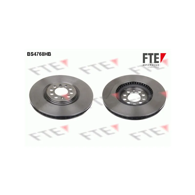 Jeu de 2 disques de frein avant FTE BS4768HB