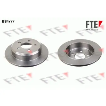 Jeu de 2 disques de frein arrière FTE BS4777
