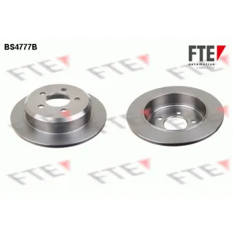 Jeu de 2 disques de frein arrière FTE BS4777B