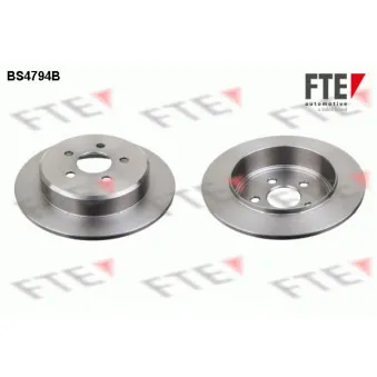 Jeu de 2 disques de frein arrière FTE BS4794B