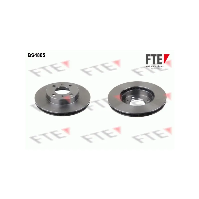 Jeu de 2 disques de frein avant FTE BS4805