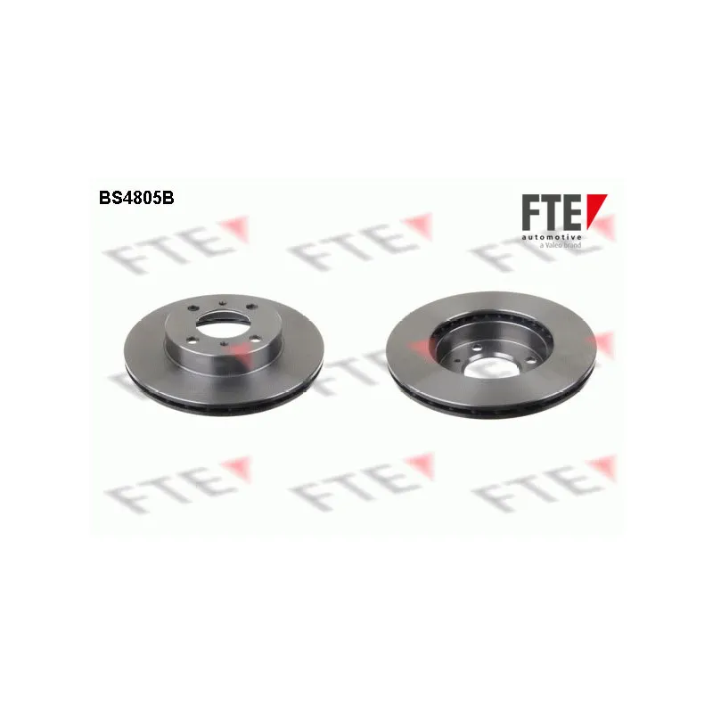 Jeu de 2 disques de frein avant FTE BS4805B