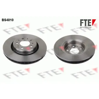Jeu de 2 disques de frein avant FTE BS4810