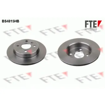 Jeu de 2 disques de frein arrière FTE BS4815HB