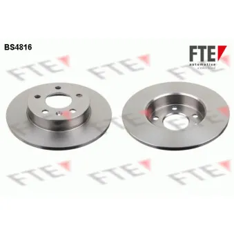 Jeu de 2 disques de frein arrière FTE BS4816