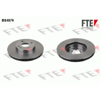 Jeu de 2 disques de frein avant FTE BS4876