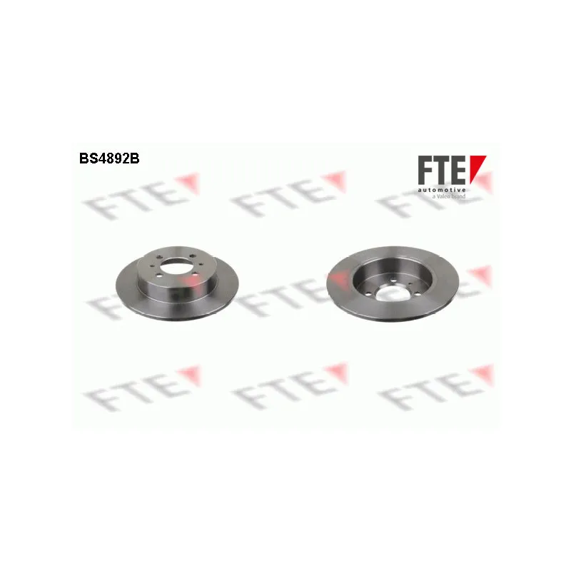 Jeu de 2 disques de frein arrière FTE BS4892B
