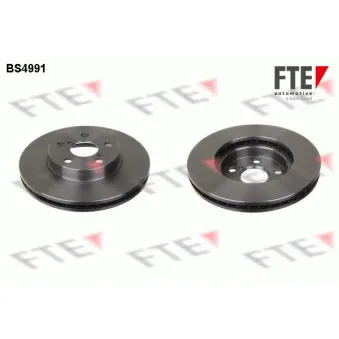Jeu de 2 disques de frein avant FTE BS4991