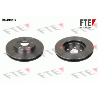 Jeu de 2 disques de frein avant FTE BS4991B