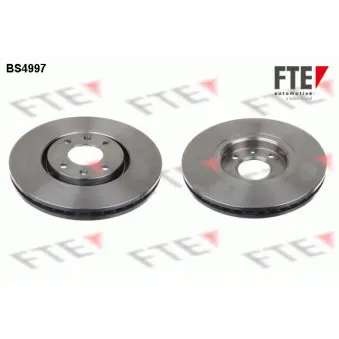 Jeu de 2 disques de frein avant FTE BS4997