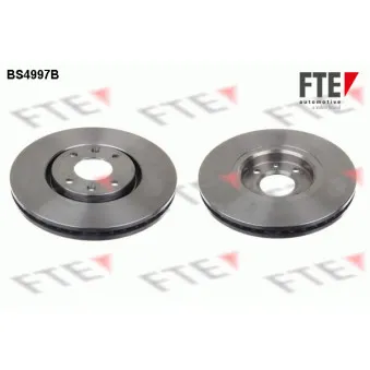 Jeu de 2 disques de frein avant FTE BS4997B
