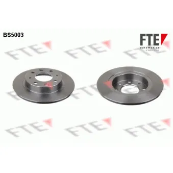 Jeu de 2 disques de frein arrière FTE BS5003