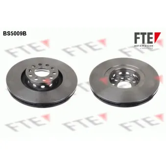Jeu de 2 disques de frein avant FTE BS5009B