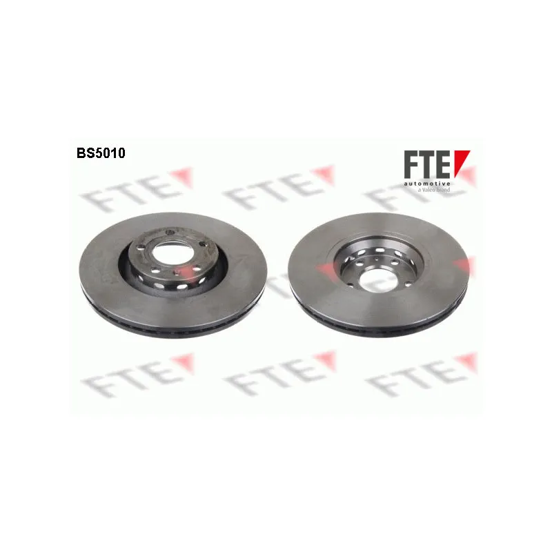 Jeu de 2 disques de frein avant FTE BS5010