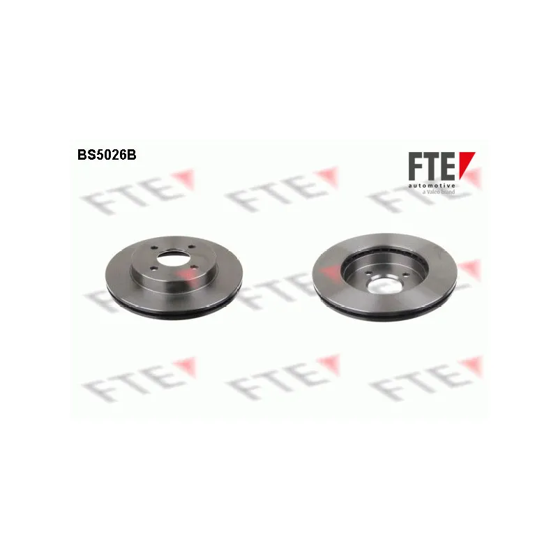 Jeu de 2 disques de frein avant FTE BS5026B