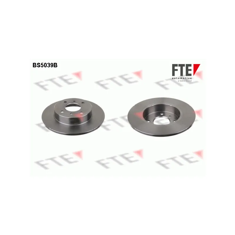 Jeu de 2 disques de frein arrière FTE BS5039B