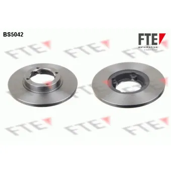 Jeu de 2 disques de frein avant FTE BS5042