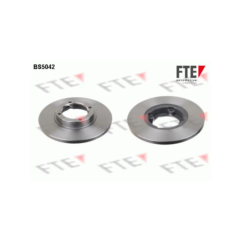 Jeu de 2 disques de frein avant FTE BS5042