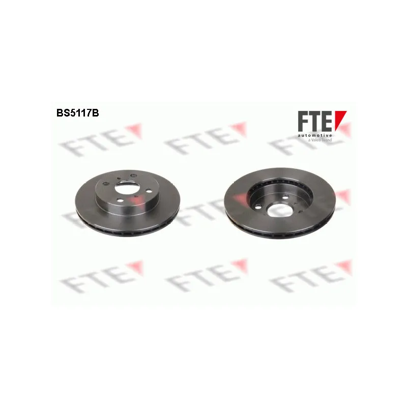 Jeu de 2 disques de frein avant FTE BS5117B