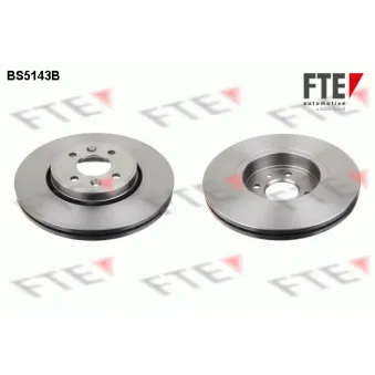 Jeu de 2 disques de frein avant FTE BS5143B