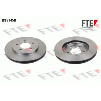 Jeu de 2 disques de frein avant FTE BS5145B