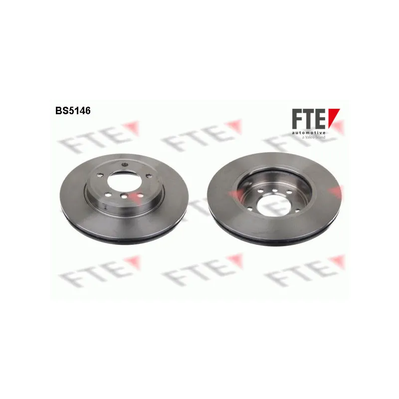 Jeu de 2 disques de frein avant FTE BS5146