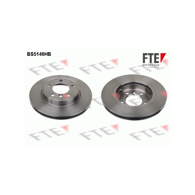 Jeu de 2 disques de frein avant FTE BS5146HB