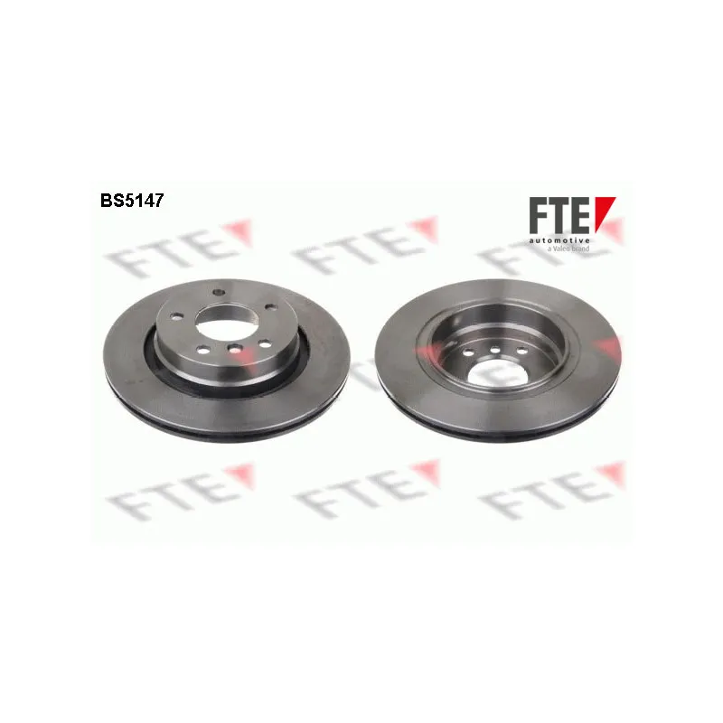 Jeu de 2 disques de frein arrière FTE BS5147