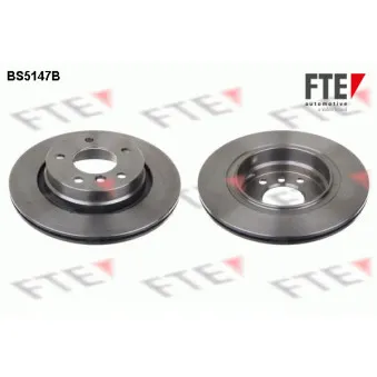 Jeu de 2 disques de frein arrière FTE BS5147B