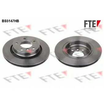 Jeu de 2 disques de frein arrière FTE BS5147HB