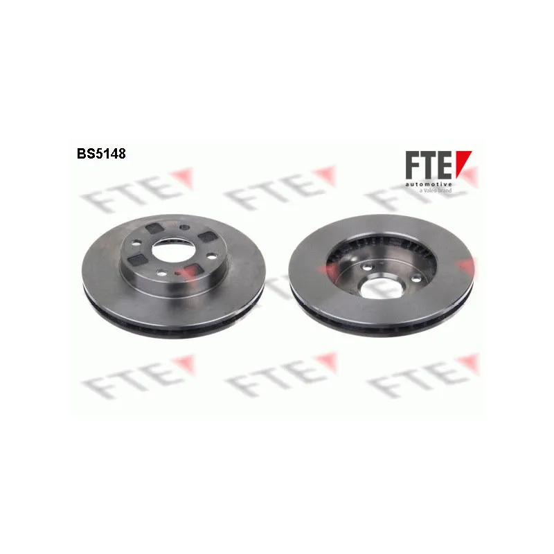 Jeu de 2 disques de frein avant FTE BS5148