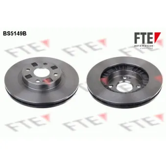 Jeu de 2 disques de frein avant FTE BS5149B