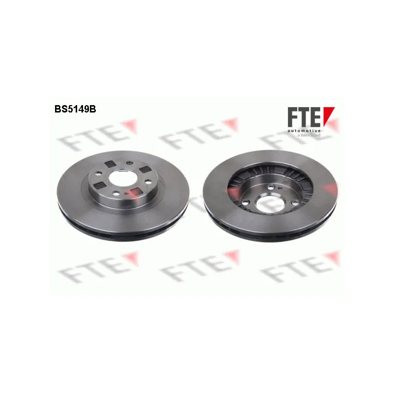 Jeu de 2 disques de frein avant FTE BS5149B