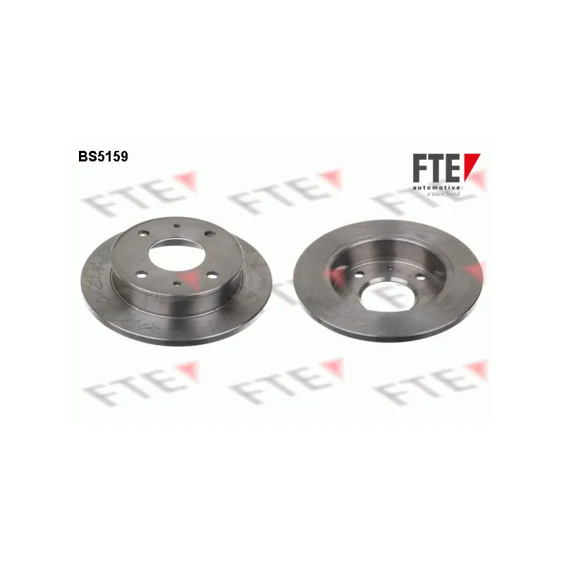 Jeu de 2 disques de frein avant FTE BS5159