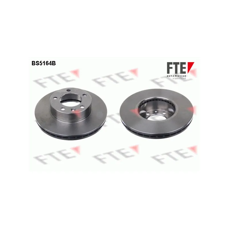 Jeu de 2 disques de frein avant FTE BS5164B