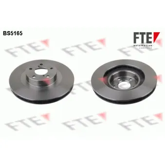 Jeu de 2 disques de frein avant FTE BS5165