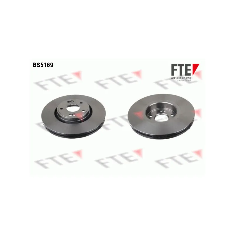 Jeu de 2 disques de frein avant FTE BS5169