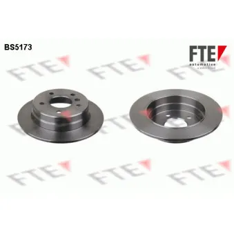Jeu de 2 disques de frein arrière FTE BS5173