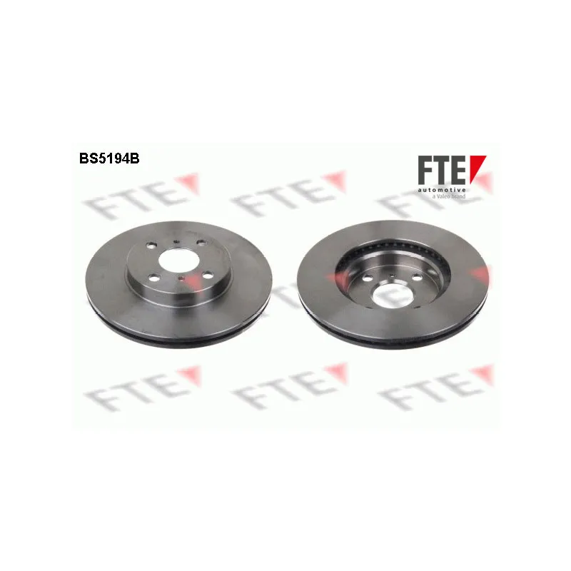 Jeu de 2 disques de frein avant FTE BS5194B