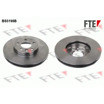 Jeu de 2 disques de frein avant FTE BS5198B