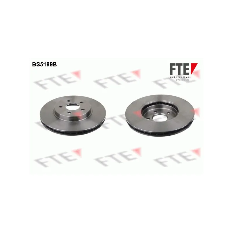 Jeu de 2 disques de frein avant FTE BS5199B