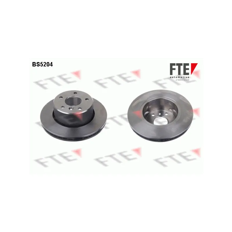 Jeu de 2 disques de frein avant FTE BS5204